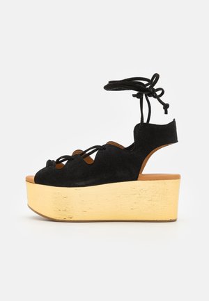 See by Chloé, Sandales à plateforme - black