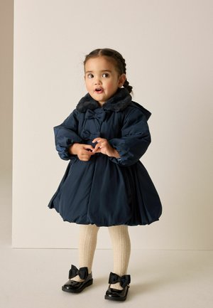 Next, REGULAR FIT - SHOWER RESISTANT FAUX FUR COLLAR PADDED COAT - Parkatakki - navy blue