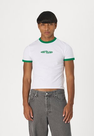 BABY TEE UNISEX - Nyomott mintás póló - white