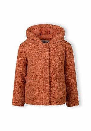 Flísová bunda - indian red