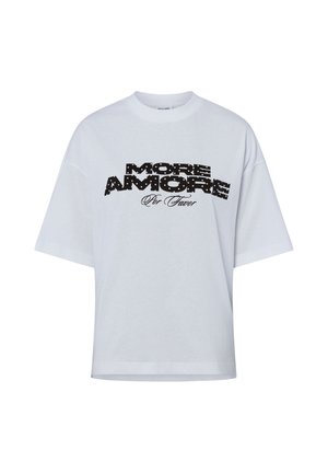 Noisy May, NOISY MAY SHIRT NMCALI - Print T-shirt - weiß schwarz