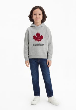 Dsquared2 OVER - Rochie din jerseu - light grey melange