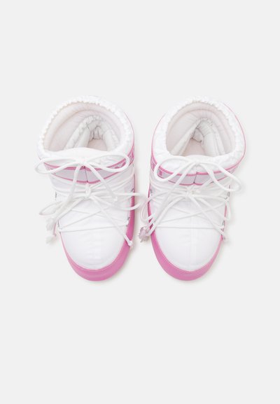 Moon Boot ICON UNISEX - Schnürstiefelette - pink/white