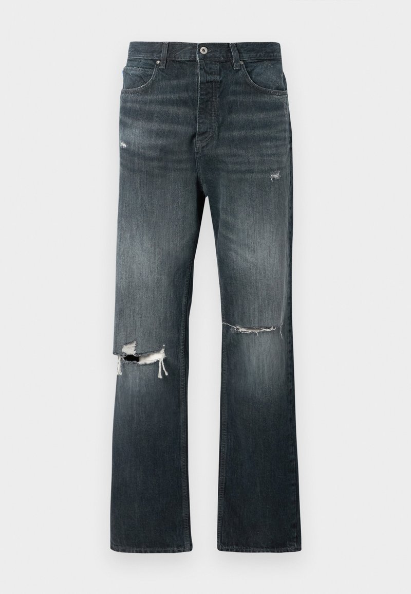 HUGO Straight leg jeans donkerblauw HUGO Straight leg jeans donkerblauw