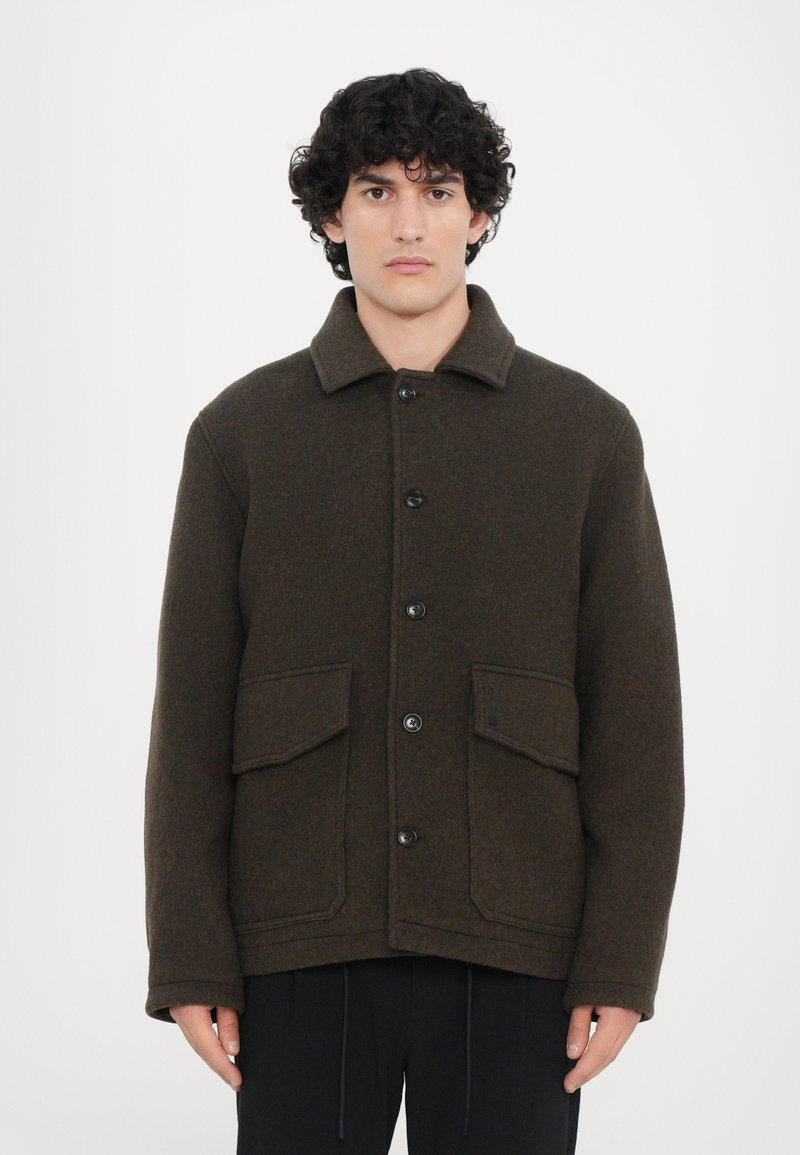 CLOSED CARGO JACKET - Κοντό παλτό - marsh green