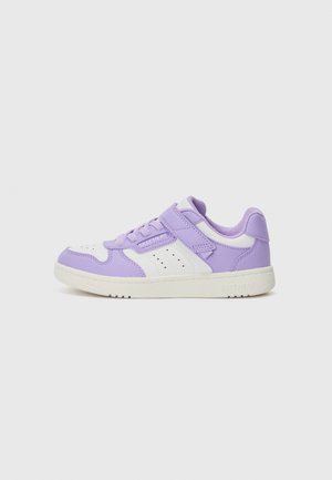 QUICK STREET - Sneaker low - white synthetic/lavender trim
