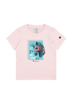TEE TABLE - T-shirt con stampa - rose