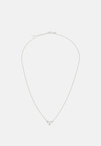 HEART CHAIN NECKLACE ADJUSTABLE - Halskæder - silver-coloured