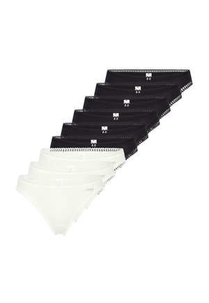 Perizoma - schwarz   creme