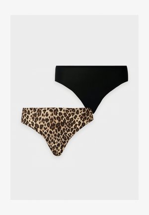 Hunkemöller, MICRO 2 PACK - String - caviar