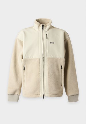 BOSS, Яке от полар - light beige