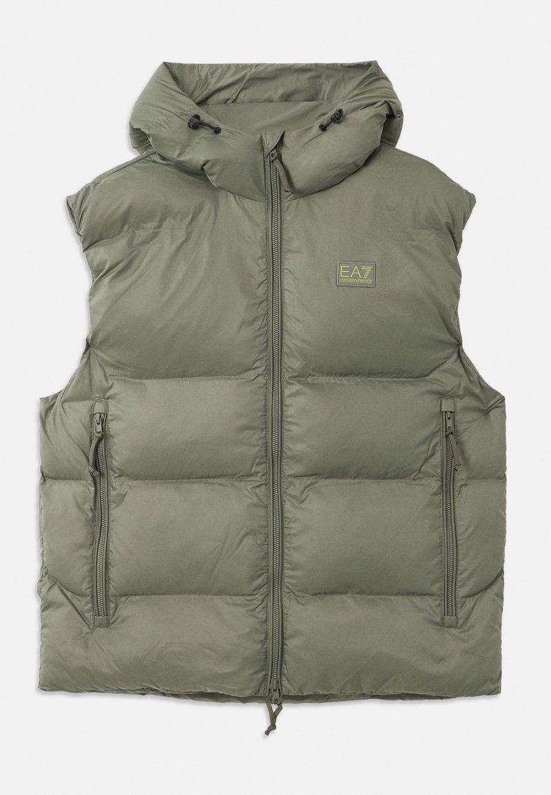 EA7 Emporio Armani Bodywarmer donkergroen EA7 Emporio Armani Bodywarmer donkergroen