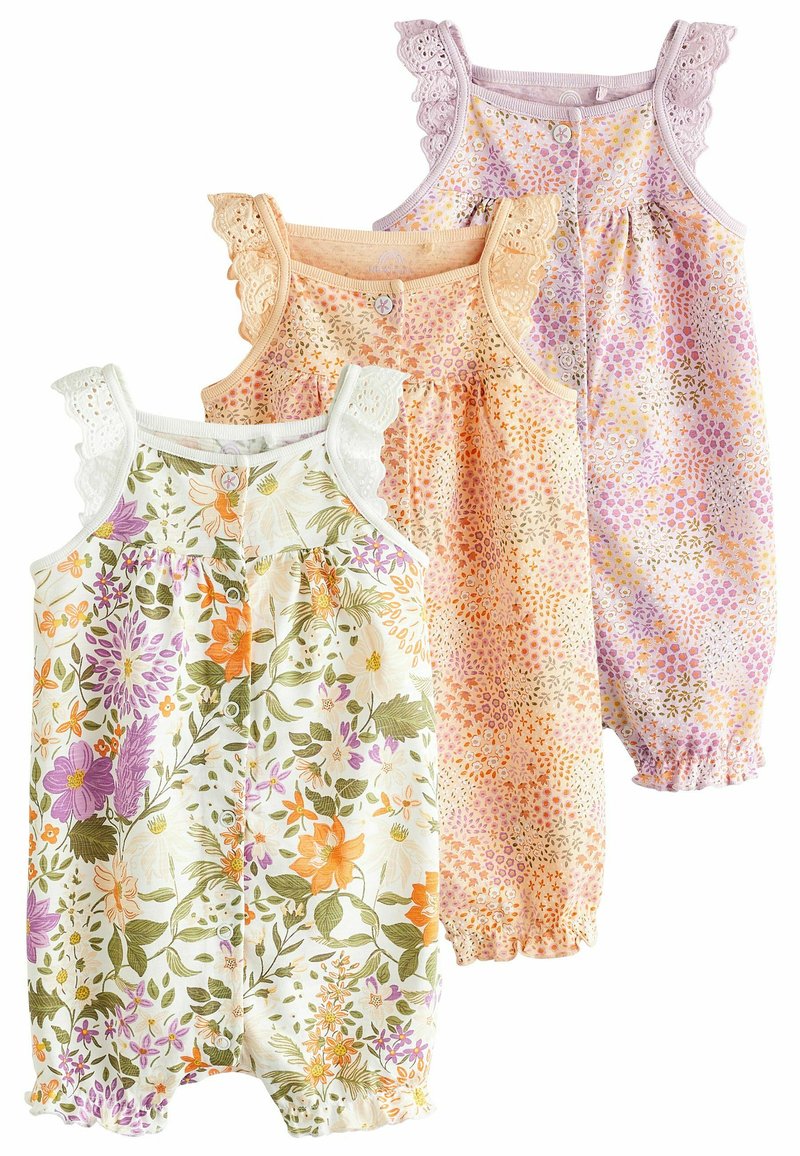 Next - 3 PACK  - REGULAR FIT - Kezeslábas - purple floral, Nagyítás