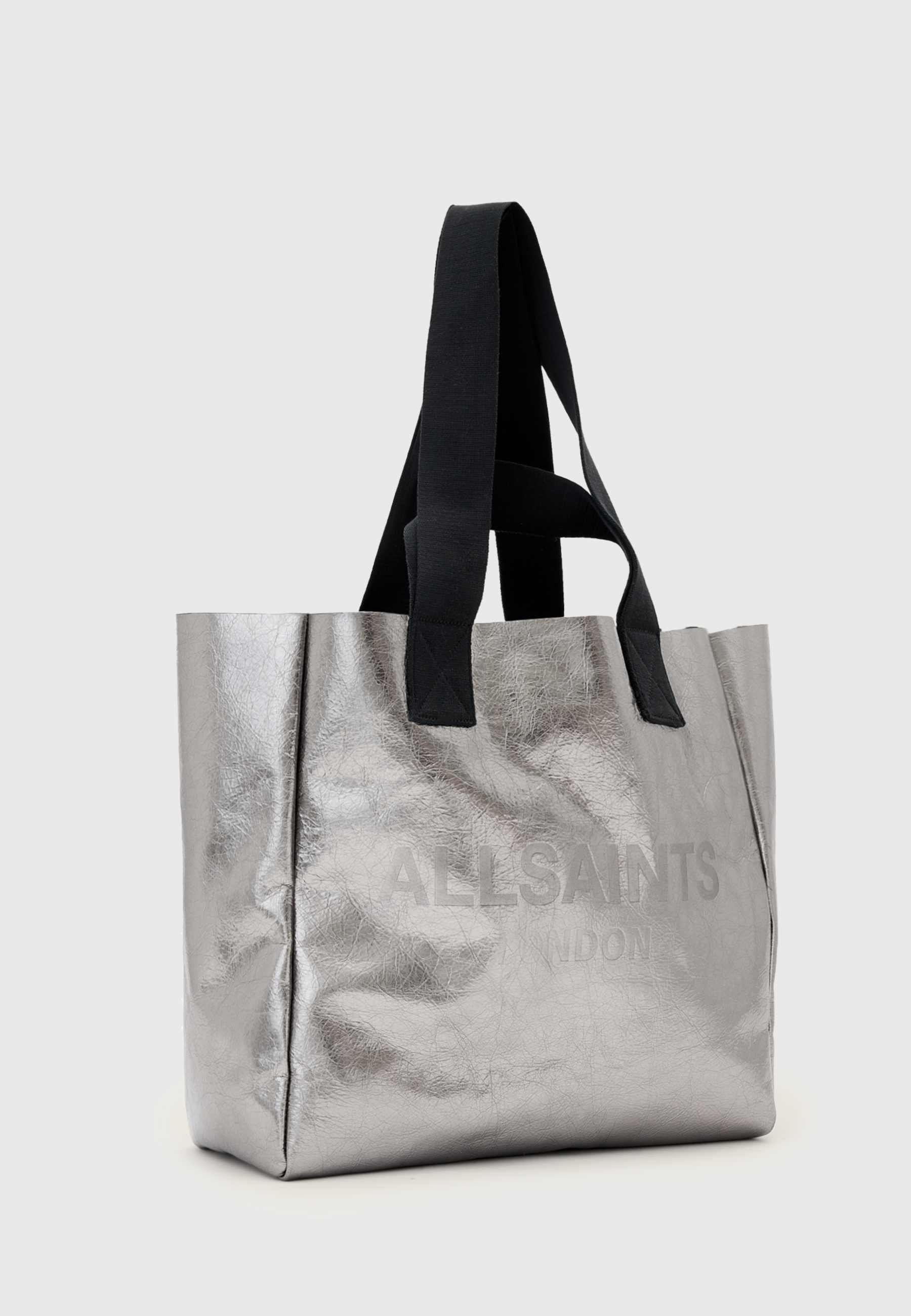 AllSaints IZZY - Tote bag - gunmetal - Zalando.ie
