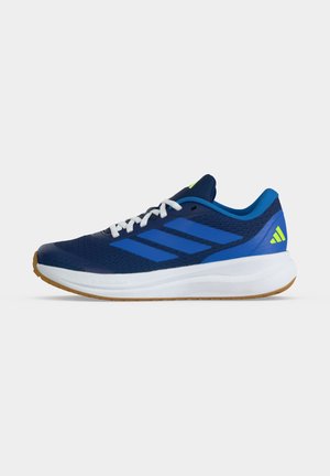adidas Performance, RUNFALCON 6 UNISEX - Road running shoes - dark blue/bright royal/lucid lemon