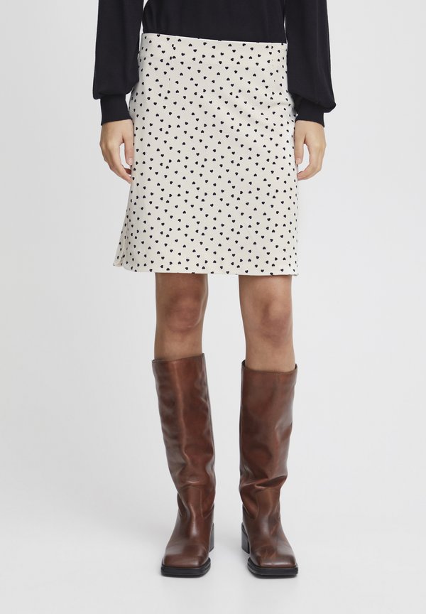 IHKate - Pencil skirt - birch heart aop
