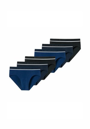 6ER PACK - RIO  LOGO-BUND STRETCH  - Slip - schwarz blau