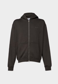 Bareen BOBA OVERSIZED ZIP HOODIE - Φούτερ με φερμουάρ - pirate black