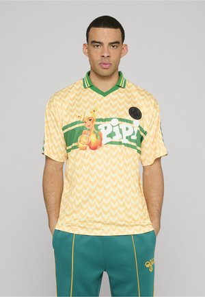 SOCCER  - T-shirt imprimé - orange yellow_aop