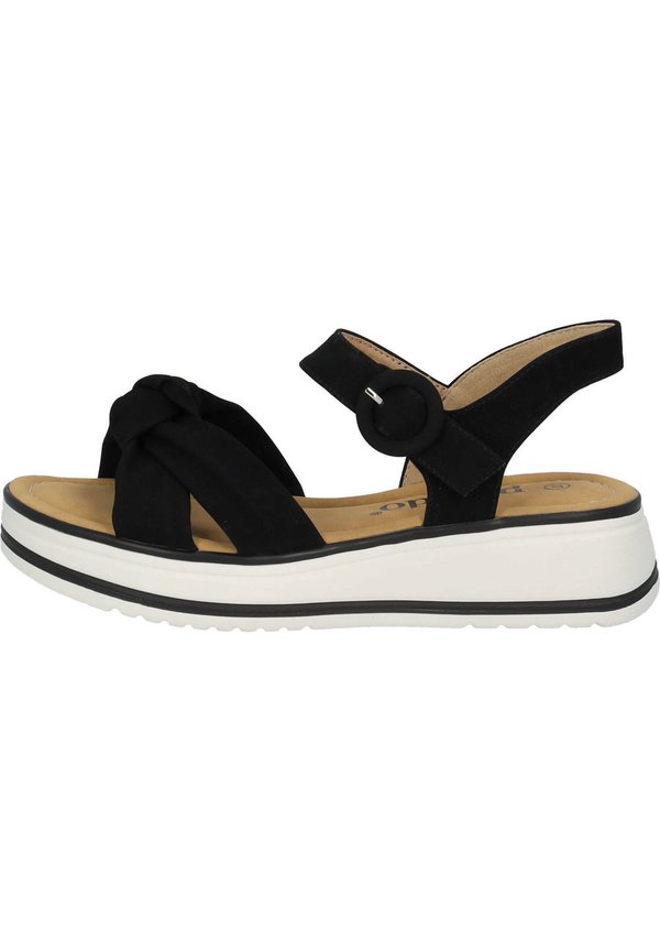 EBELLI - Plateausandalette - schwarz