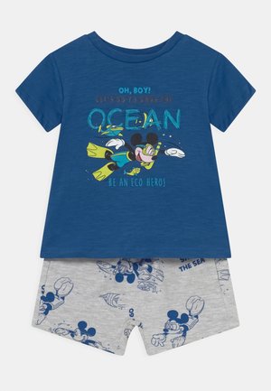 SET - T-shirt print - victoria blue