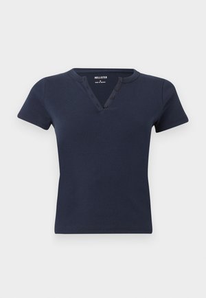 Hollister Co., Βασικό μπλουζάκι - dark blue