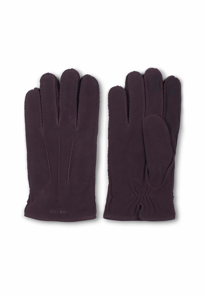 Howard London GLOVES SANDER DARK BROWN - Rukavice - dark brown/tmavě ...