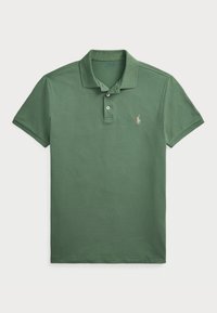 CUSTOM SLIM FIT STRETCH MESH POLO SHIRT - Poloshirts - fatigue