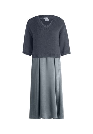 Robe Légère, ROBE LÉGÈRE KLEID - Strickkleid - grau