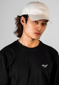 Reell SINGLE SCRIPT - Cap - oatmeal