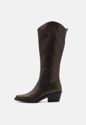 Even&Odd Kaubojiški / motociklininko stiliaus batai - brown