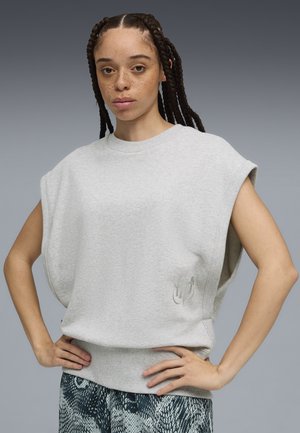 Basic T-shirt - light gray heather