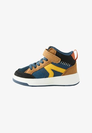 Next, REGULAR FIT - FASTENING ELASTIC - Chaussures premiers pas - navy tan colourblock