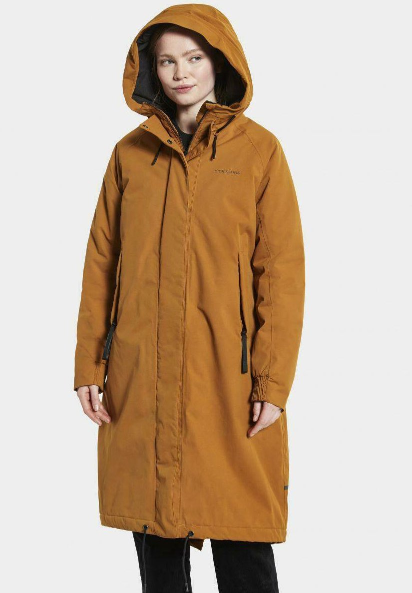 Parka Winterjacket Didriksons Parka Damen Khaki Wintermantel