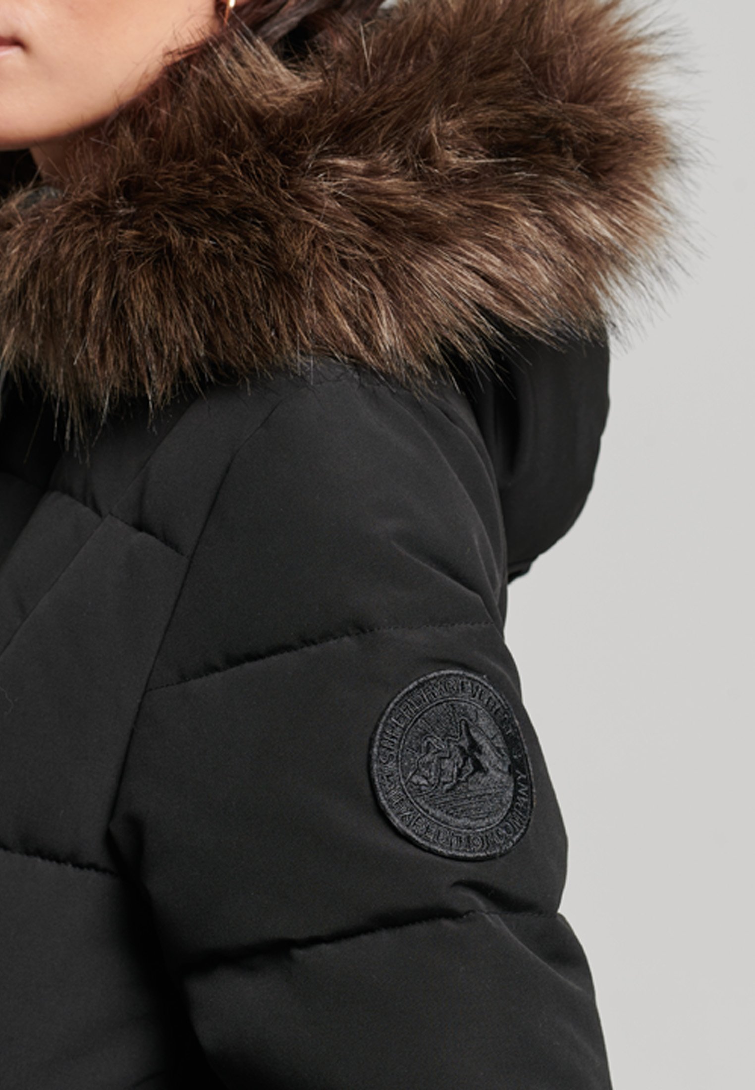 Superdry EVEREST - Winter coat - black 