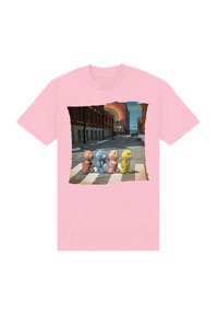 CARE BEARS ZEBRA CROSSING - T-shirt imprimé - pink