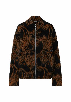 LIU JO, LIU JO JACQUARD KNIT BOMBER - Ζακέτα - black