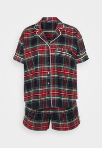 Selected, black/red/blue