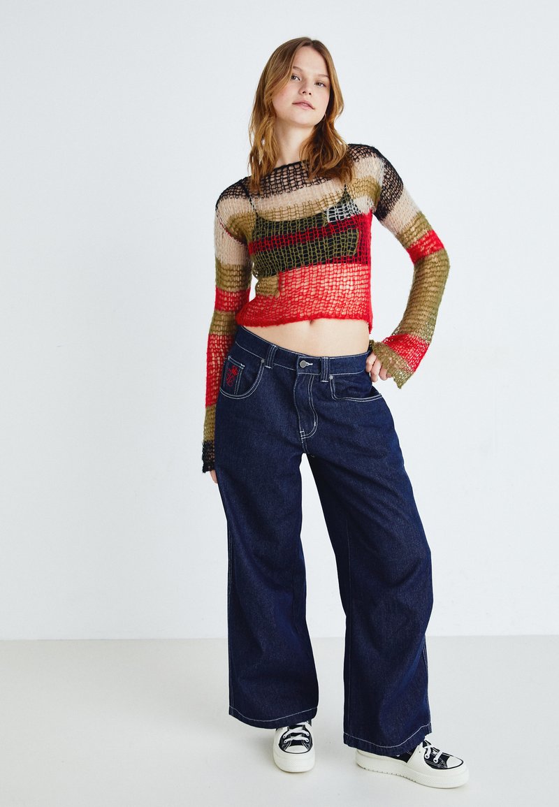 Jaded London COMET COLOSSUS - Relaxed fit jeans - blue denim/blue 