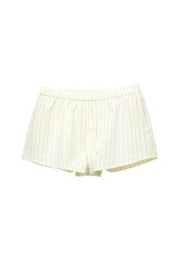 STRIPED   - Shorts - yellow
