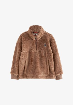 Pulover iz flisa - brown