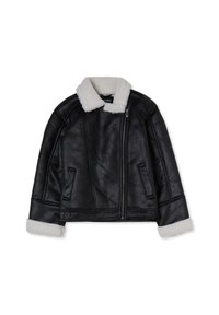 Terranova Giacca in similpelle - nero