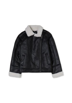 Giacca in similpelle - nero