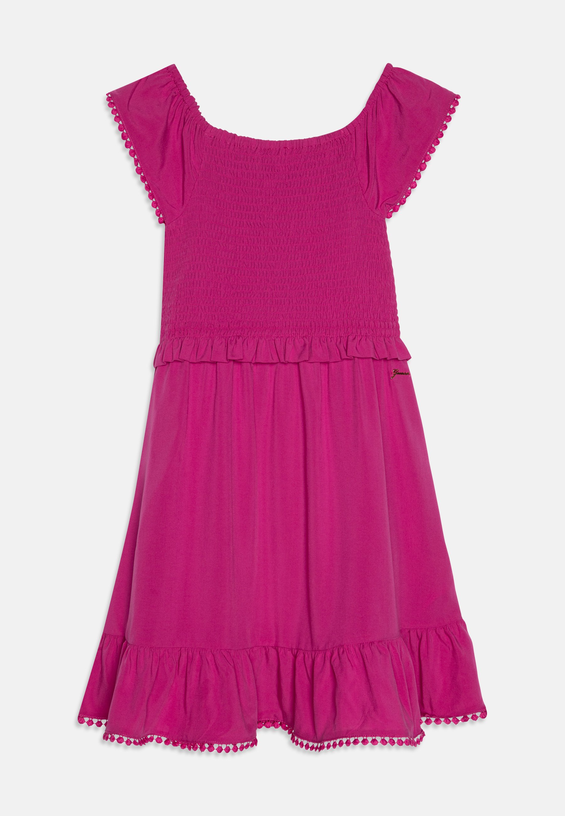 Guess JUNIOR POPLIN DRESS Vestido informal pink burst/rosa