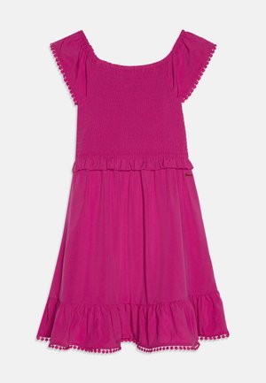 JUNIOR POPLIN DRESS - Vapaa-ajan mekko - pink burst