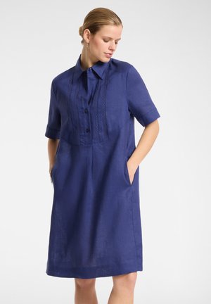 Elena Mirò, CON BOTTONI - Abito a camicia - blu