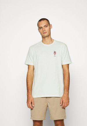 T-shirt med print - mint