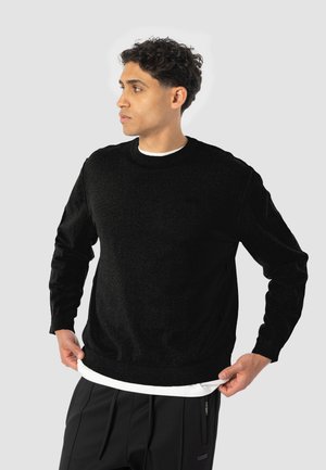 IDRIS - Strikkegenser - black