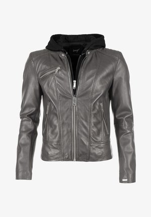 Maze MODERN MICO - Leren jas - dark grey