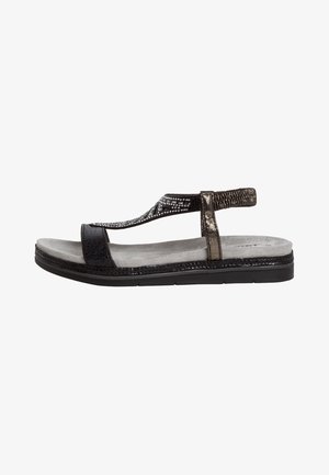 Wedge sandals - black